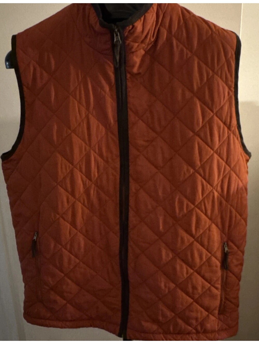 Field & Stream Quilted Vest Full Zip Outdoor Puffer Mens Large Gorpcore Classic
